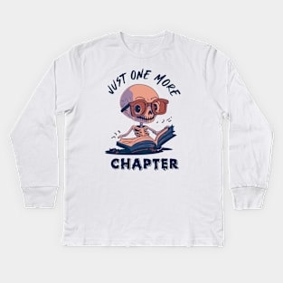 I Look Better Bent Over A Book Kids Long Sleeve T-Shirt